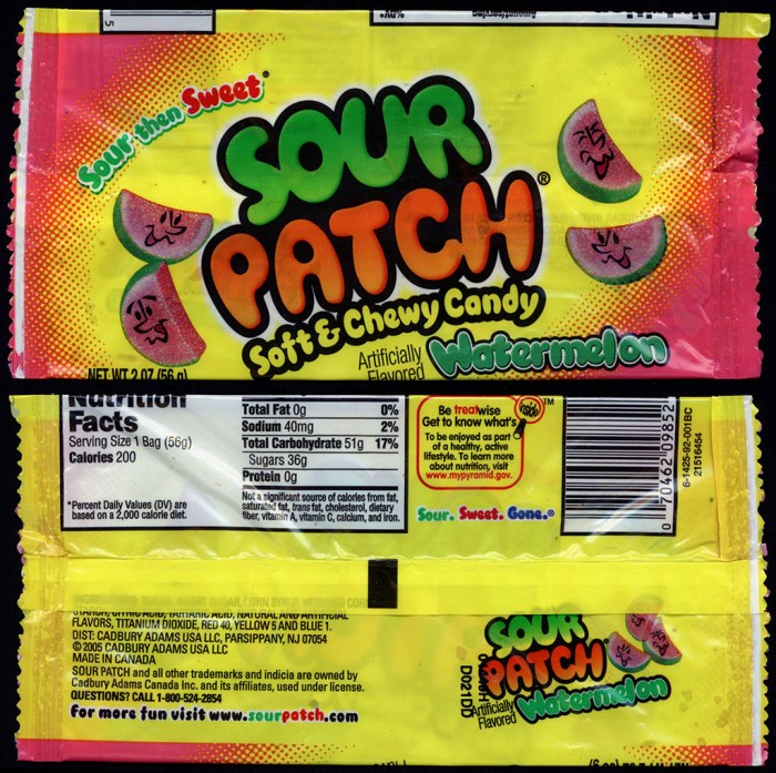 Watermelon sour oz patch candy walmart