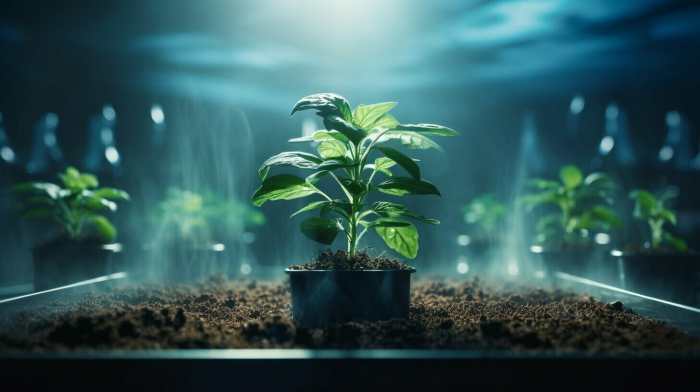 How deep to plant germinated pot seed