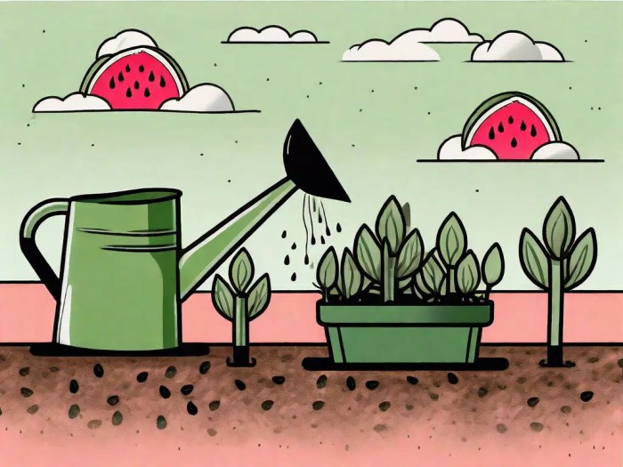 When to plant watermelon seeds indoors